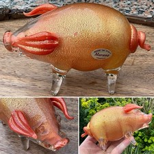 RARE MURANO NASON VENINI PEACH