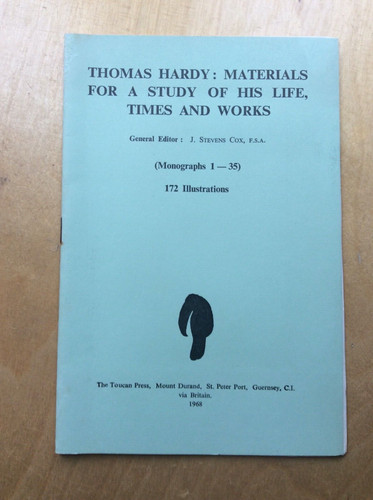 Thomas hardy materials - for, a