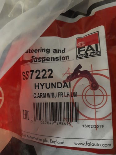 Fai ss7222 track control arm - track,