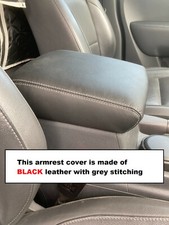 Armrest lid leather - lid,
