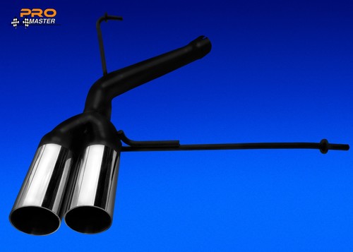 Exhaust silencer back box - exhaust,