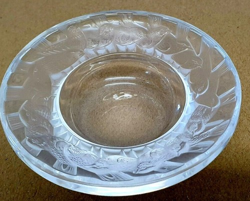 Lalique pretty bowl sparrow - pretty,