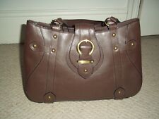 Fabulous GIONNI (Ireland) Taupe Brown Faux Leather Shoulder Bag/Tote