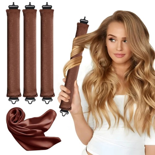 Heatless hair curler overnight - heatless,