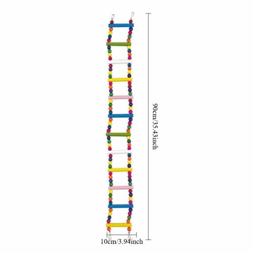 Hanging swing bridge parrot - swing,