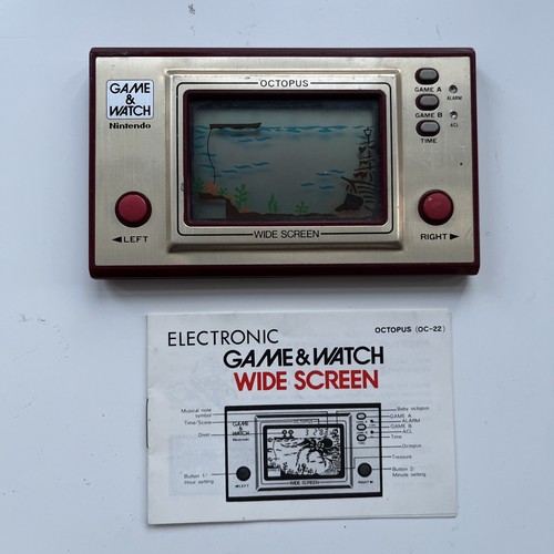 Rare octopus game - game, watch