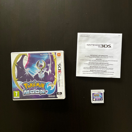 Pokémon moon nintendo 3ds - moon,