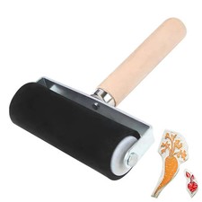 GB Hard Rubber Roller Printing Ink Lino Brayer Art Craft Tool Printing Roller