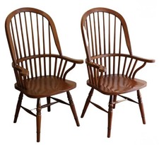 Pair of 1930s Ladder Back