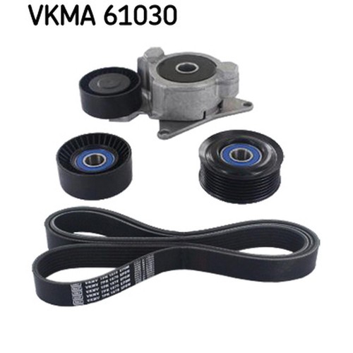 Ribbed belt set skf vkma - belt,