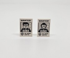 LEGO WANTED police Mugshot