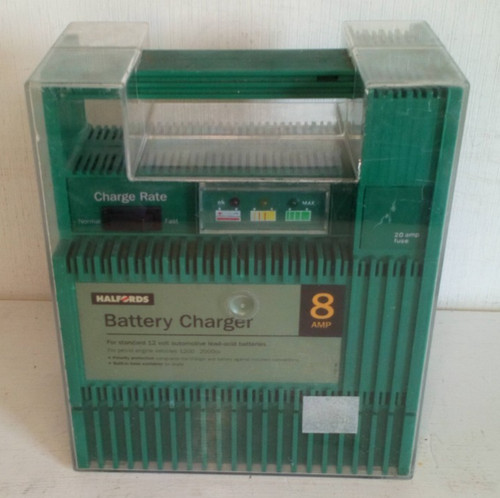 Vintage halfords 8amp battery - halfords,