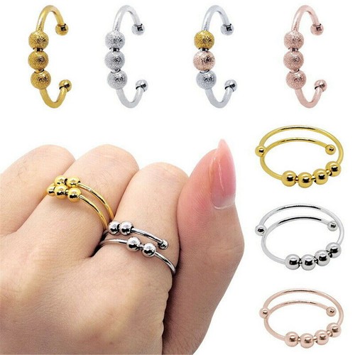 Adjustable anxiety ring - anxiety,