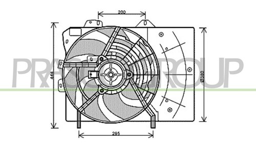 Peugeot 2008 2014 fan - ,