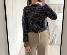 COS Contrast Trim Knit Jumper