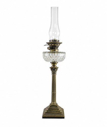 Complete column oil lamp - complete,