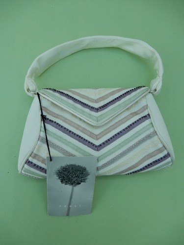 Small ivory hand bag - ivory,