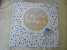 MARKS & SPENCER M&S BABY'S FIRST FOOTPRINT KEEPSAKE KIT