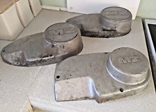 VINTAGE MZ MOTORCYCLE / MOTORBIKE  CLUTCH / ENGINE COVERS ?   - SPARES