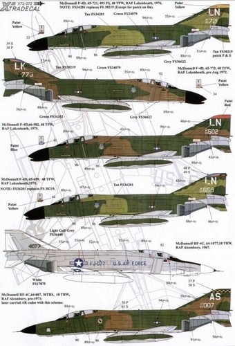 Xtradecal x72072 usafe - x72072,