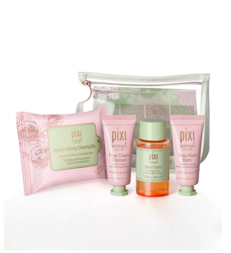 Pixi rose glow routine - glow, w/