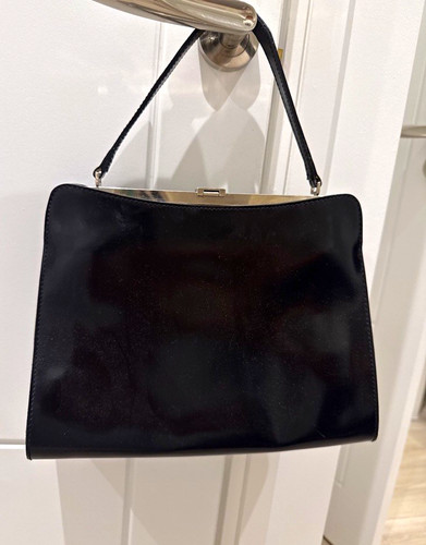 Vintage furla black leather - vintage,