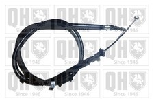 Parking Brake Cable Pull Left Rear Fits Fiat Panda QUINTON HAZELL BC3973