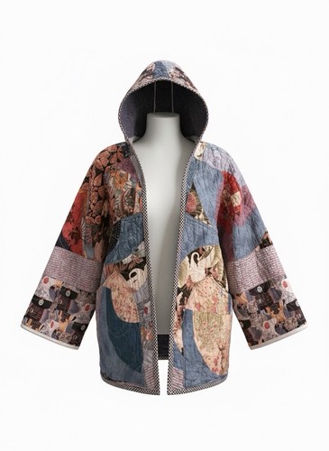 Quilted jacket coat - quilted,