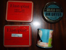 Vintage Elastoplast and silica