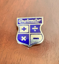 Vintage Comptometer Worker Badge – Felt & Tarrant, Chicago Rare Collectable