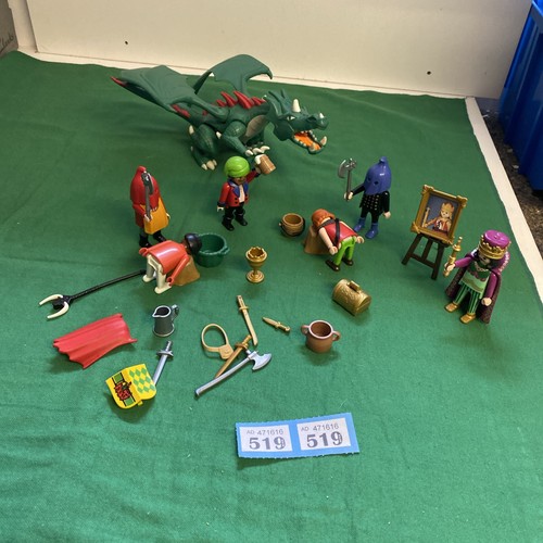 Playmobil knights dragon - playmobil, king