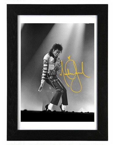 Michael jackson signed - michael,