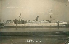 Postcard S.S Garth Castle Ship