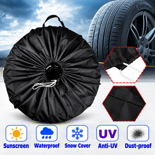 Spare tyre wheel cover storage - spare,