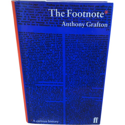The footnote anthony grafton - footnote,