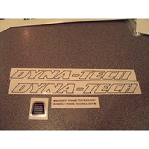 Raleigh dyna tech decals - raleigh, dyna-tech