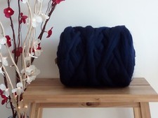 Navy* Merino Roving Wool Tops