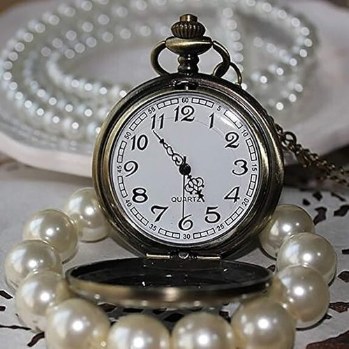 Antique pocket watch key wind - ,