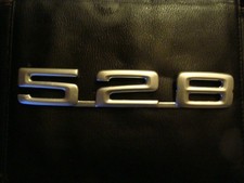 ORIGINAL BMW 528 BOOT BADGE