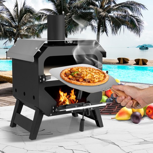 Wood fired pizza - wood, oven