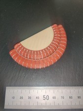 Dolls House Front Door Steps Half Moon Brick Double Entry Steps 1:16  Accessory