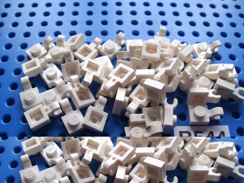 Lego genuine white 1x1 square - lego,