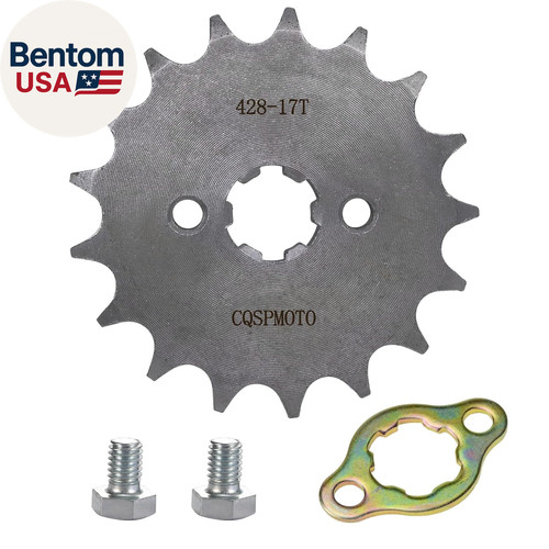 428 17t 17mm - 17t, motorcycle