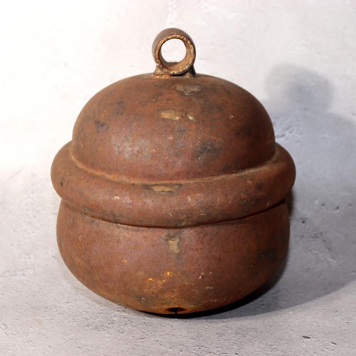 Japanese antique iron bell - japanese,