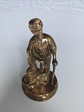 Vintage Brass Coal Miner
