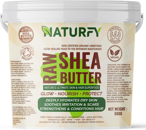 Raw grade natural shea butter - raw,