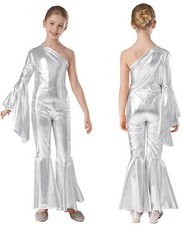 Girls dance jumpsuit metallic - jumpsuit,