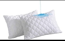 Quilted White Soft Pillow