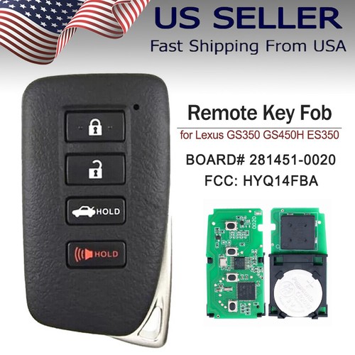 Remote fob for 2013 2020 - for, lexus