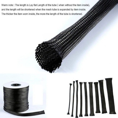 40mm carbon fibre braided - 2-40mm,